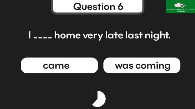 Grammar quiz / Past Simple or Past Continuous / English Language Learning / English Language Course смотреть онлайн
