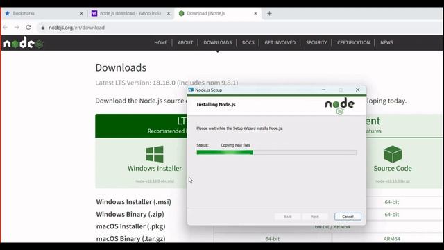 Node.js Installation смотреть онлайн