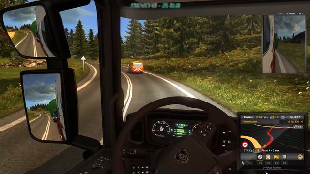 Euro Truck Simulator 2 - Везём негабарит! смотреть онлайн