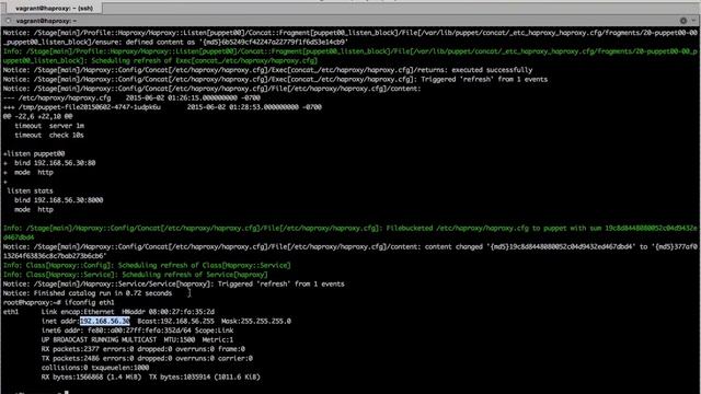 haProxy Managing a load balancer with Puppet смотреть онлайн