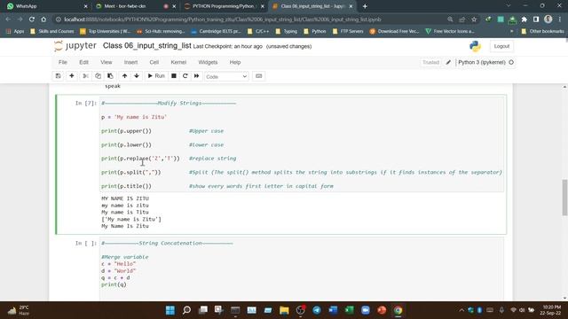 Data Analysis With Python Programming | Lec-06 | Input Fuction смотреть онлайн