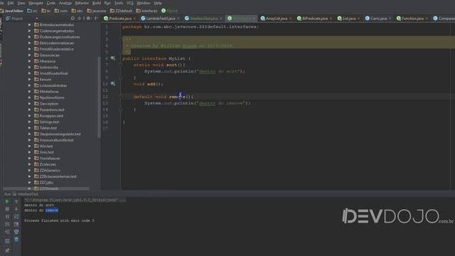 Curso Java Completo - Aula 181: Java 8 Novas regras para Interfaces, métodos default смотреть онлайн