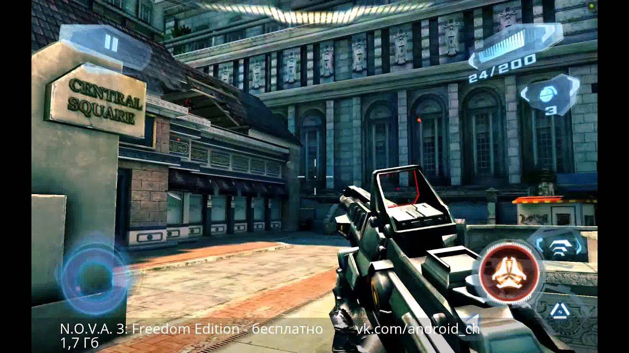 N.O.V.A. 3: Freedom Edition - Отличный 3D-шутер на Android(Обзор/Review) смотреть онлайн