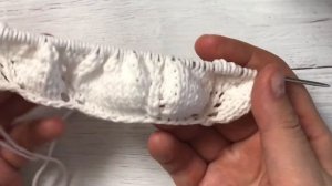 Вязанная кофточка для куклы. Часть 1