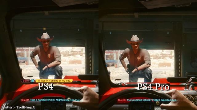 Cyberpunk 2077 Ps4 vs Ps4 Pro Comparison смотреть онлайн