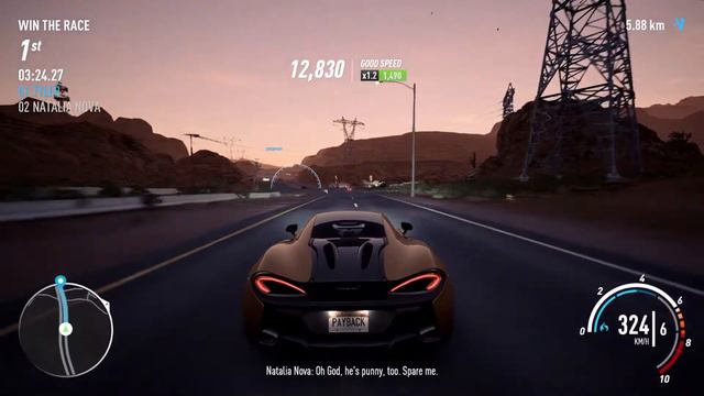 MCLAREN 570S BEAT PAGANI HUAYRA? | NFS Payback Race | 983 HP McLaren P1 смотреть онлайн