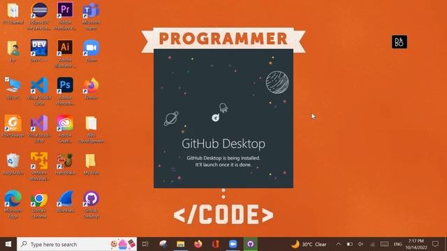 How to install GitHub Desktop for Windows 64 bit. смотреть онлайн