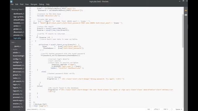 Web development | creating a user's login form using php смотреть онлайн