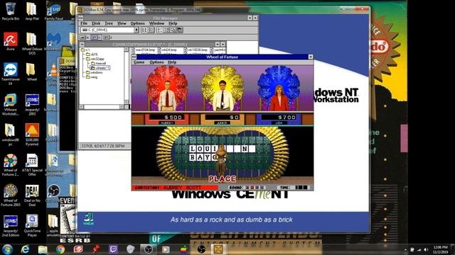 DOS Wheel of Fortune Deluxe Edition 13th Run Game #13 смотреть онлайн