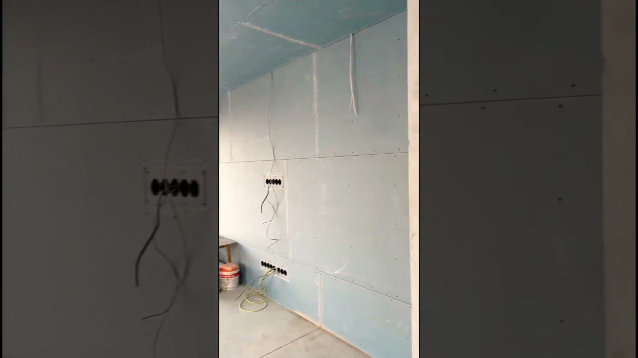 Эстетика финала чернового этапа ремонта | ЖК Фили Сити | Работы с гипсокартоном и шумоизоляцией смотреть онлайн