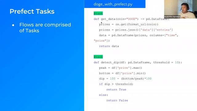 An Intro to Workflow Management with Prefect - Kevin Kho | PyData Global 2021 смотреть онлайн