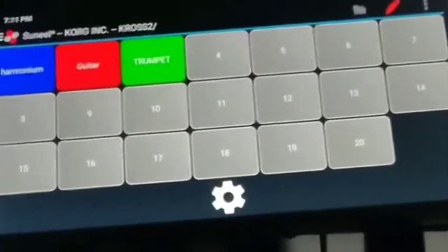 Korg kross 2 Connect with Midi Commander App смотреть онлайн