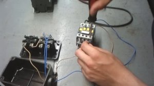подключение магнитного контактора к сети 220 В