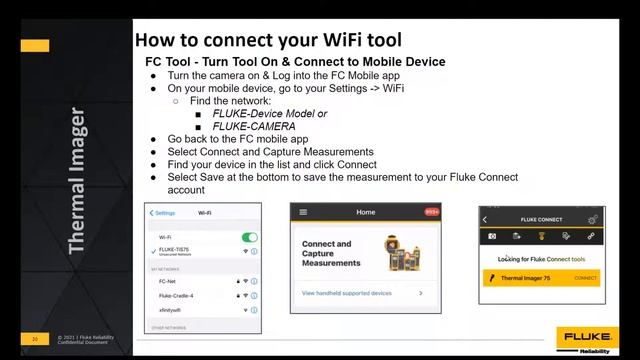 Fluke Connect Web Workshop: How to connect the Fluke Connect mobile app to Wi Fi enabled tools смотреть онлайн