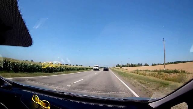 Дорога Ставрополь - Изобильный. TimeLapse смотреть онлайн