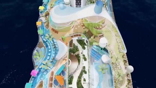 В два раза больше «Титаника» | Самый большой в мире лайнер | Круизный лайнер Icon of the Seas 2023 смотреть онлайн