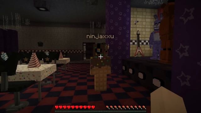 FIVE NIGHTS AT FREDDY'S SUR MINECRAFT (ft. Ninjaxx) смотреть онлайн