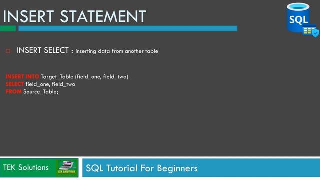 SQL Tutorial For Beginners | INSERT UPDATE DELETE DML Statement | SQL Full Course смотреть онлайн