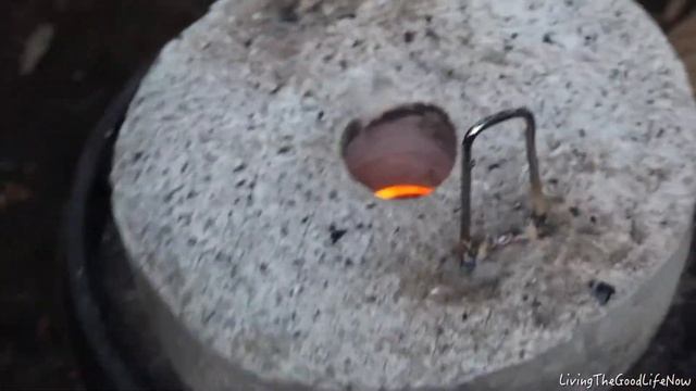 Planter Pot Mini Metal Foundry, Charcoal Forge / Propane Furnace, DIY Melt Copper Brass Aluminum смотреть онлайн