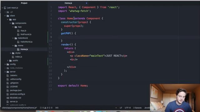 Getting started with React.js & PHP смотреть онлайн