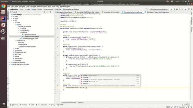 CRUD Java Project with MongoDB | Spring Data, REST, Postman with Source Code Example смотреть онлайн