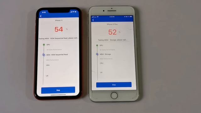 IPhone 11 (13.4) vs IPhone 8 Plus (13.4) - Antutu Bench Test!! смотреть онлайн