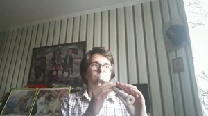 Татарская мелодия на блокфлейте "Җизнәкәй" (Жизнэкэй)