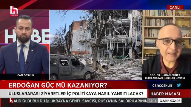 Uluslararası ziyaretler, Erdoğan'a güç mü kazandırıyor? Hakan Güneş yorumladı смотреть онлайн