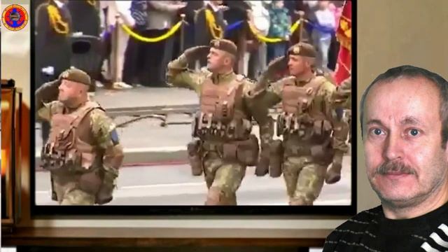 Как маршируют военные на параде. Ой у лузі червона калина. SMart1961. смотреть онлайн