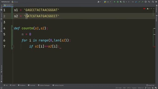 Counting Point Mutations using Python смотреть онлайн