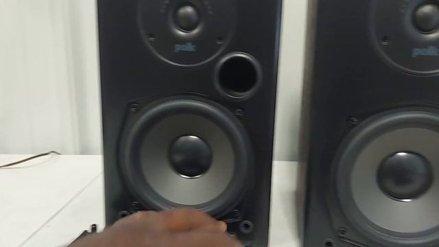 Polk audio T-15 Bookshelf Speakers смотреть онлайн