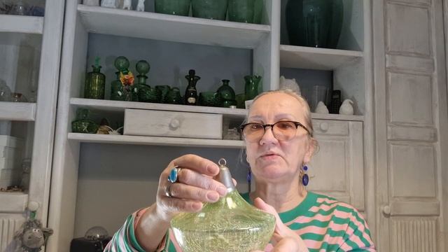 136.Блошиный рынок.Город Бинген.Обзор моих покупок.Коллекция зелёного стекла смотреть онлайн
