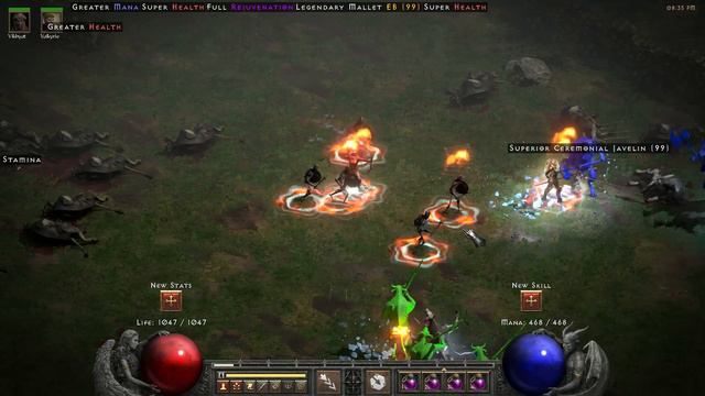 Diablo II Resurrected - CowLevel BetterSP Mod смотреть онлайн