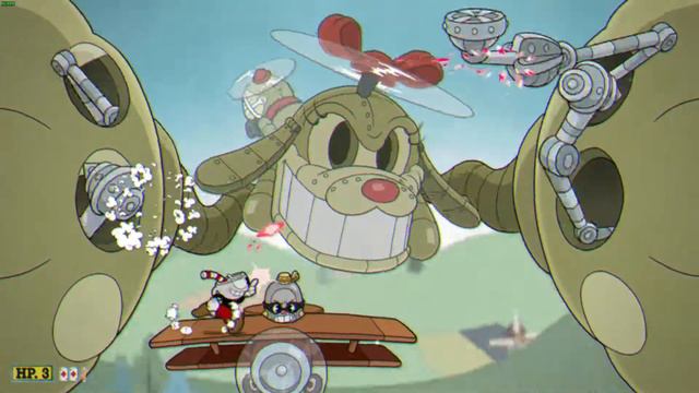 Cuphead The Delicious Last Course: DOGGONE DOGFIGHT Expert смотреть онлайн