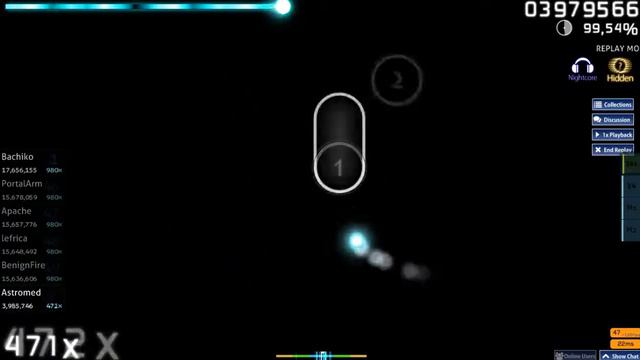 Очень сложная карта 5* | Krewella - Say Goodbye [Hard] HD+DT 99,66% смотреть онлайн