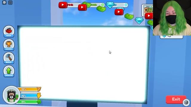 У МЕНЯ 1 МИЛЛИОН ПОДПИСЧИКОВ И ЗОЛОТАЯ КНОПКА?! Roblox YouTube Life! смотреть онлайн