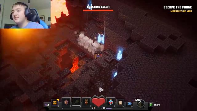 THE REDSTONE MONSTROSITY?! Minecraft Dungeons |11| смотреть онлайн