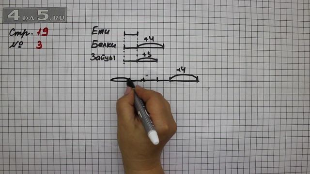 Страница 19 Задание 3 – Математика 2 класс Моро М.И. – Учебник Часть 1 смотреть онлайн
