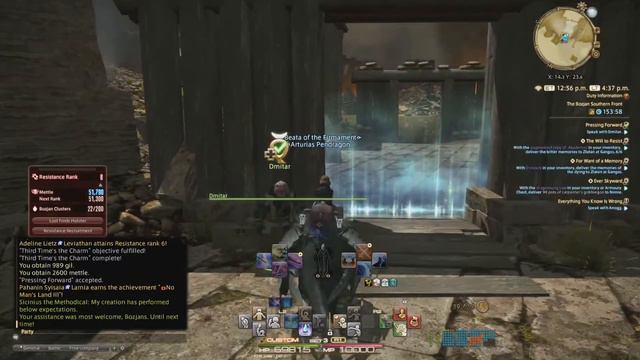 Final Fantasy XIV Shadowbringers Patch 5.35 Blades of Gunnhildr Lady of Blades Save the queen part смотреть онлайн