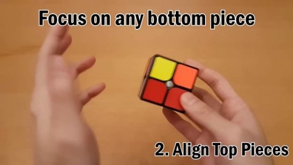 Learn How to Solve a 2x2 Rubik's Cube (Beginner Tutorial)