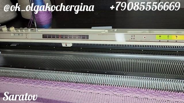 Каретка для роспуска полотна на вязальных машинах. Моя новинка ? смотреть онлайн