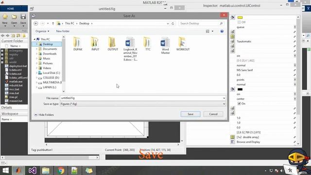 Matlab GUI Load Image and Display Path смотреть онлайн
