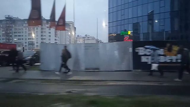 Поездка на Неман 5201 \\АВ 3441// маршрут 12 смотреть онлайн