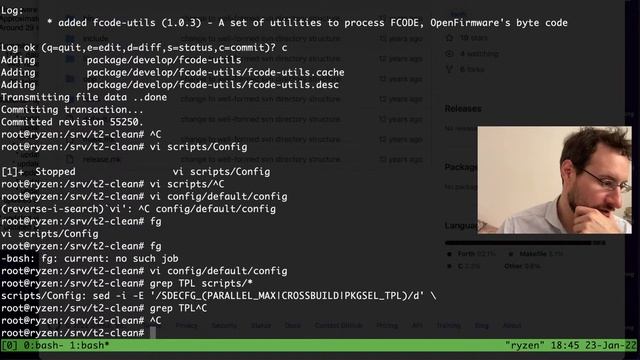 Trying to maintain a Linux distribution over a avg 198.781 ms SSH connection :-/ смотреть онлайн