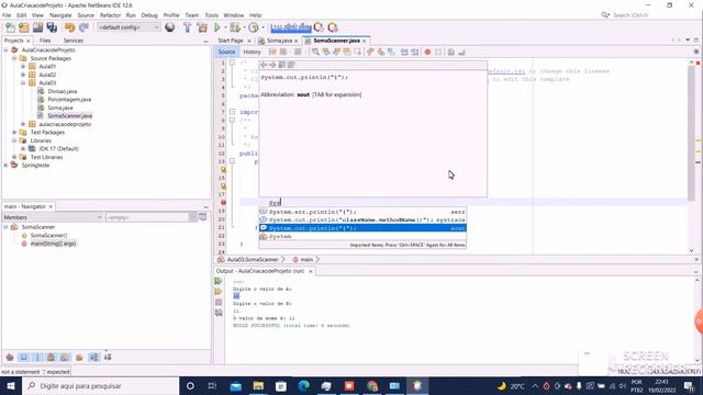 04 NetBeans SomaScanner смотреть онлайн