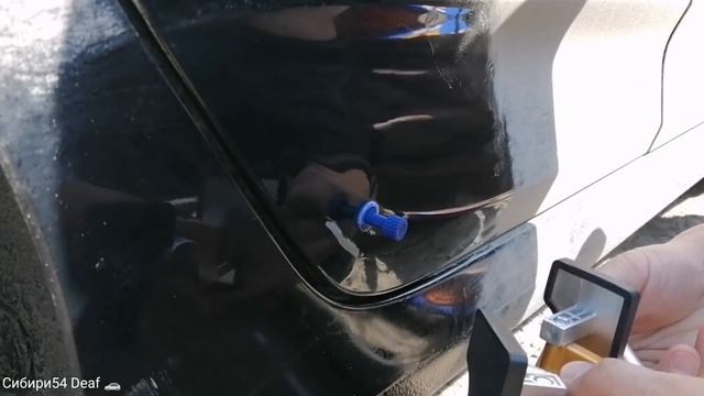 Глухих Deaf. Авто Вмятин дверь