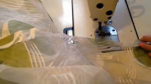 Как подшить тюль с утяжелителем