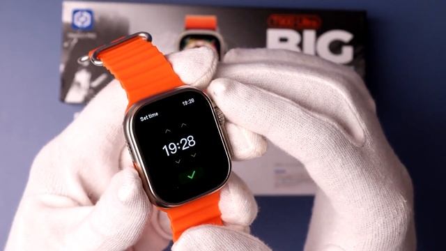 How to Set Time on T900 Ultra Smart Watch смотреть онлайн