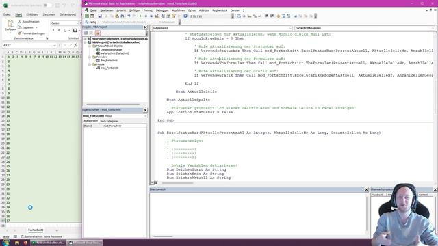 Programmieren mit Mike | VBA Fortschritte anzeigen смотреть онлайн