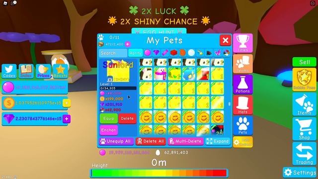 ПОЛУЧИЛ ТОП СЕКРЕТКУ 0.00000067%! СИМУЛЯТОР ЖВАЧКИ В РОБЛОКС! BUBBLE GUM SIMULATOR ROBLOX смотреть онлайн